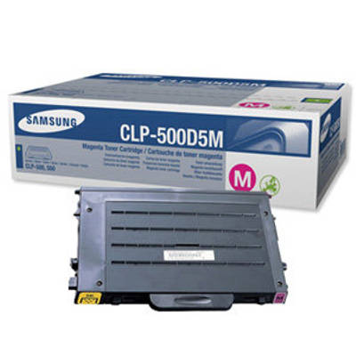 Toner Oryginalny Samsung CLP-500D5M (Purpurowy)