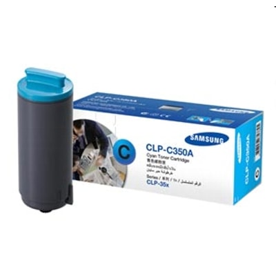 Toner Oryginalny Samsung CLP-C350A (Błękitny)