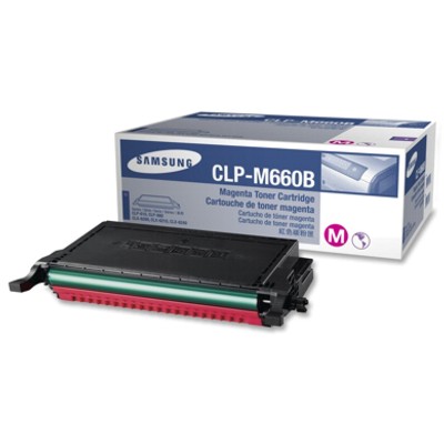 Toner Oryginalny Samsung CLP-M660B 5K (ST924A) (Purpurowy)