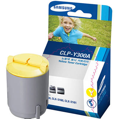 Toner Oryginalny Samsung CLP-Y300A (Żółty)