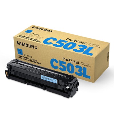Toner Oryginalny Samsung CLT-C503L (SU014A) (Błękitny)