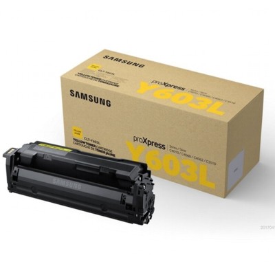 Toner Oryginalny Samsung CLT-Y603L (SU557A) (Żółty)